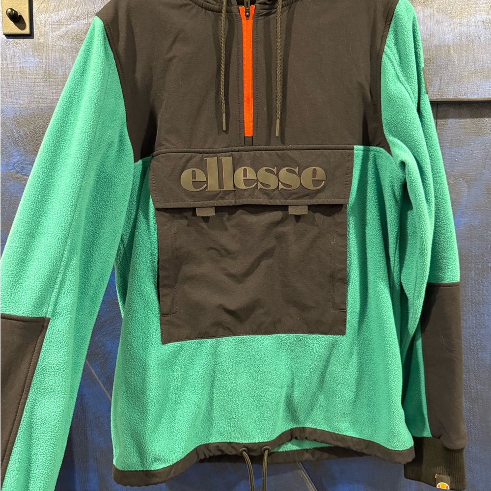 Ellesse Micro Fleece Anorak Jacket